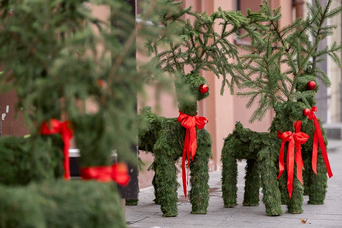 Kalėdinės Kauno vitrinos