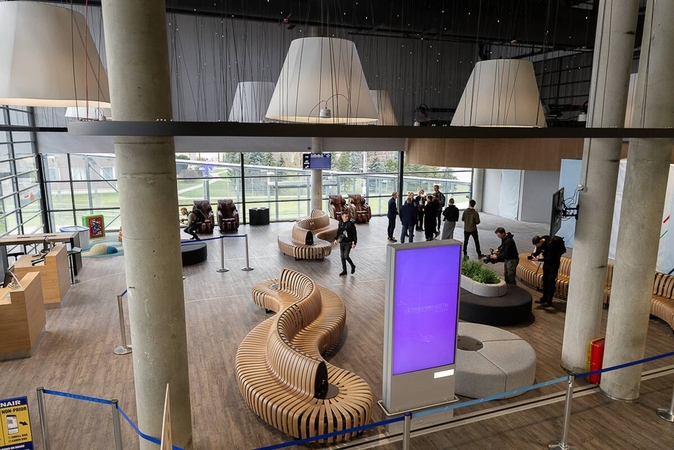 Atidarytas Kauno oro uosto keleivių terminalas