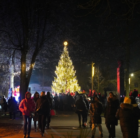 Kybartų Kalėdų eglės įžiebimo šventė