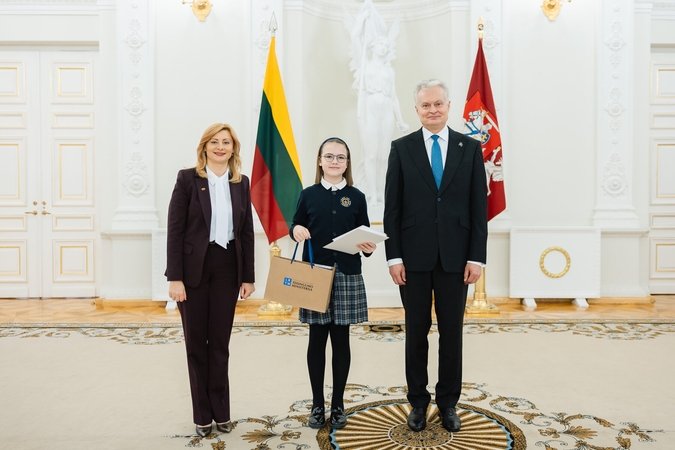 Palangiškė jau antrą kartą savo grupėje tapo Konstitucijos egzamino nugalėtoja