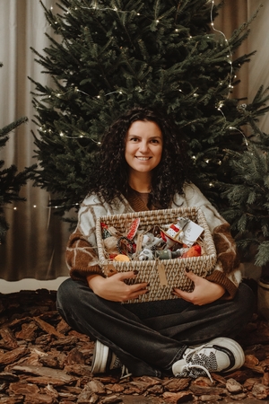 Misija: „Norisi kurti mielus personažus ar žvėrelius, kurie dovanotų gerą emociją“, – sako eglutės puošmenų kūrėja E. Mockevičienė.