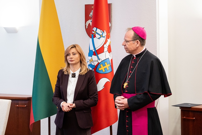 Rita Tamašunienė ir Gintaras Grušas