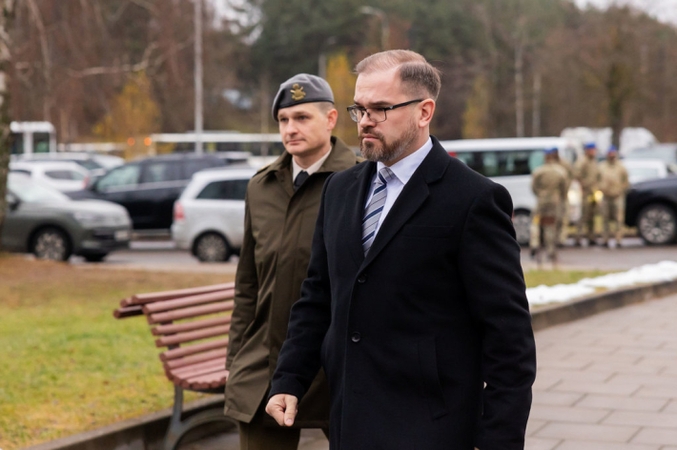 Krašto apsaugos ministras Robertas Kaunas