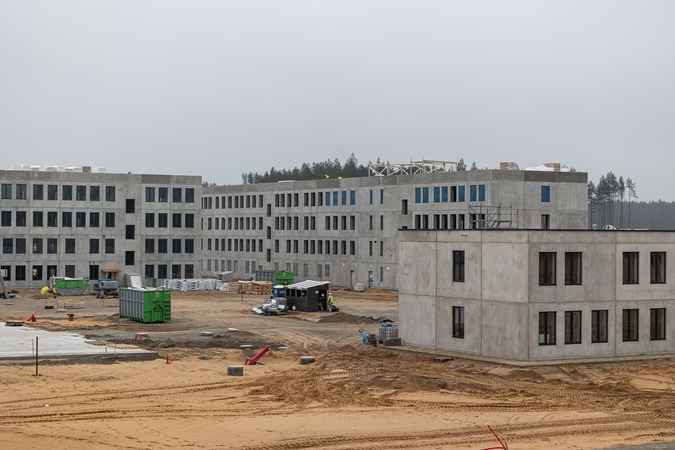 Rūdninkų karinio miestelio statybų eigos pristatymas