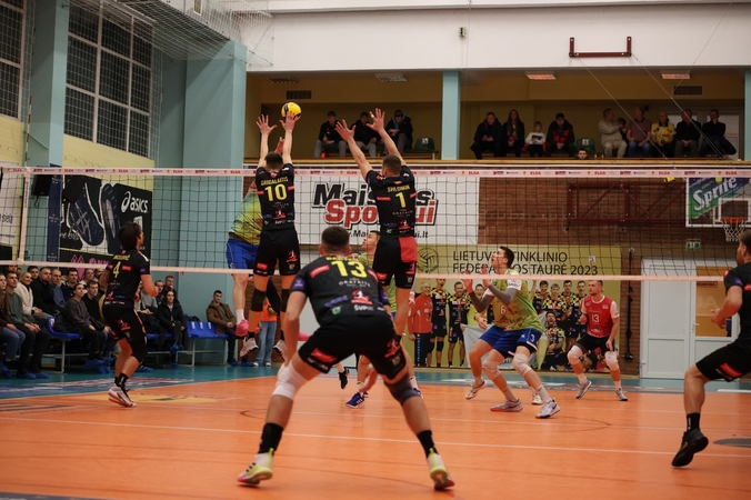 Šiaulių tinklininkai metus užbaigė svarbia pergale Baltijos lygoje