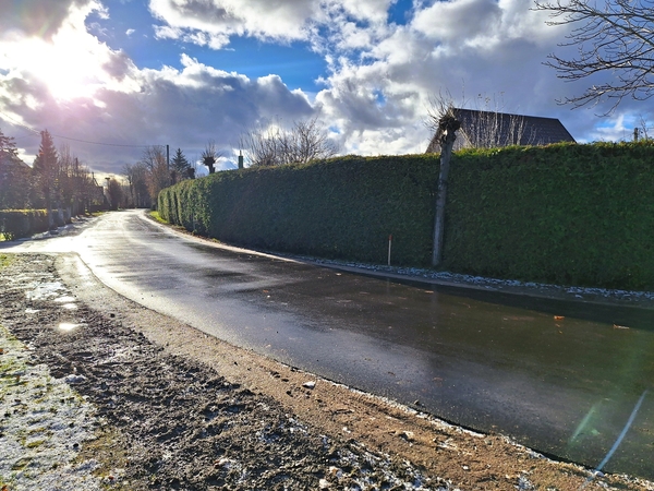 Išasfaltuota Kurmaičių kaimo Liepų gatvė