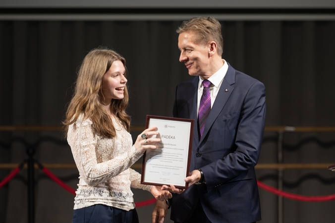 Klaipėdos mero kalėdinis priėmimas gabiausiems mokiniams 2025