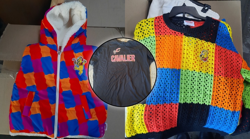 Muitinės pareigūnų radinys Klaipėdoje – naujų drabužių klastotės