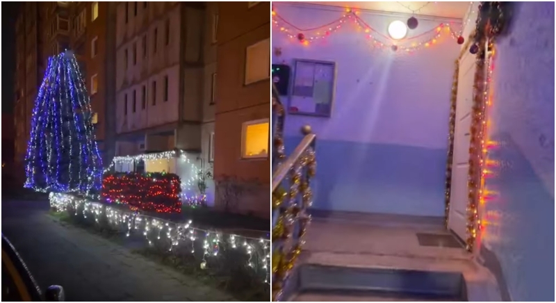 Procesas: puošimas užtruko ne vieną dieną, tačiau rezultatas – džiuginantis.