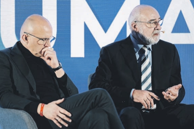 Vizija: E. Jakilaitis ir A. Abišala  pastebi, kad verslininkai turėtų būti tarp visuomenės lyderių, greta intelektualų, vyskupų, politikų.