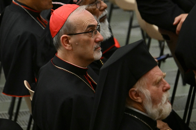 Jeruzalės lotynų patriarchas Pierbattista Pizzaballa 