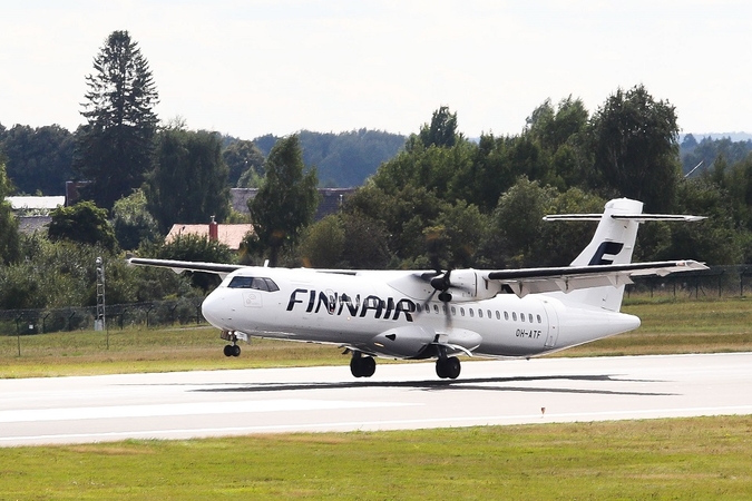 „Finnair“ naikina vieną skrydį iš Helsinkio į Vilnių