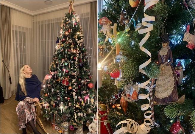 Vertė: „Man be galo smagu pakabinti labai seną žaisliuką. Gal jo išvaizda jau nebe tokia „prekinė“, bet jis turi tiek šilumos, tiek šventinio spindesio ir džiaugsmo!“ – sako L. Daukšaitė. 