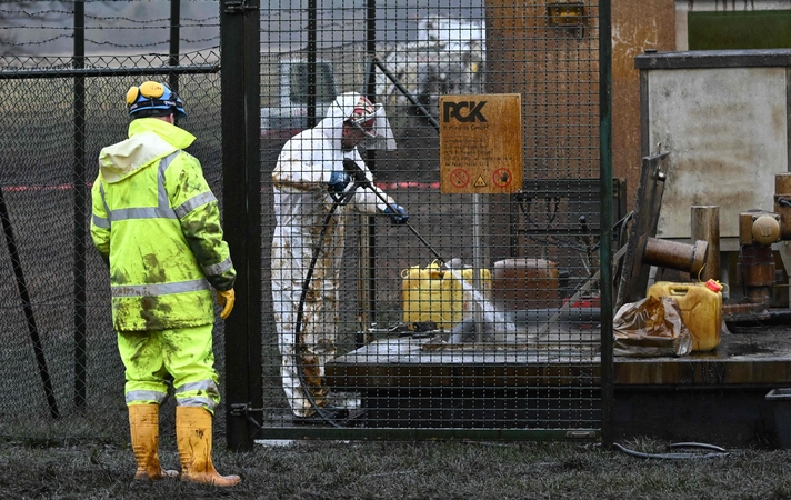 Vokietijoje iš naftotiekio išsiliejo 200 tūkstančių litrų naftos