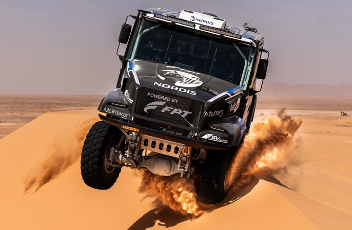 Iššūkis: ar sunkvežimį prisijaukinęs V. Žala pakils aukščiau pernai iškovotos 5-osios vietos.