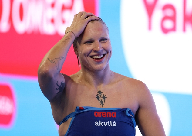 Ilgaamžiai: R. Meilutytė prarado net dvylika metų gyvavusį Europos čempionato rekordą, bet pasaulio išsaugojo.