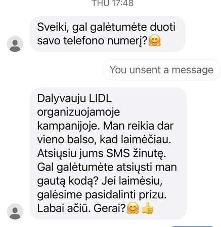 Klasta: sukčiai sugalvojo naują apgaulės būdą – žmones vilioja „prizais“, pasinaudodami žinomų prekių ženklų vardais.