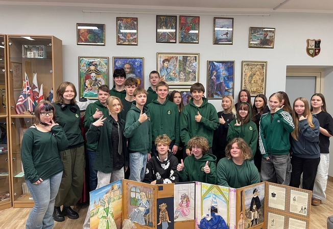 Susidomėjimas: gimnazijos muziejus „Globus“ išlieka unikali erdvė, kurioje mokiniai kuria, mokosi ir įkvepia kitus.