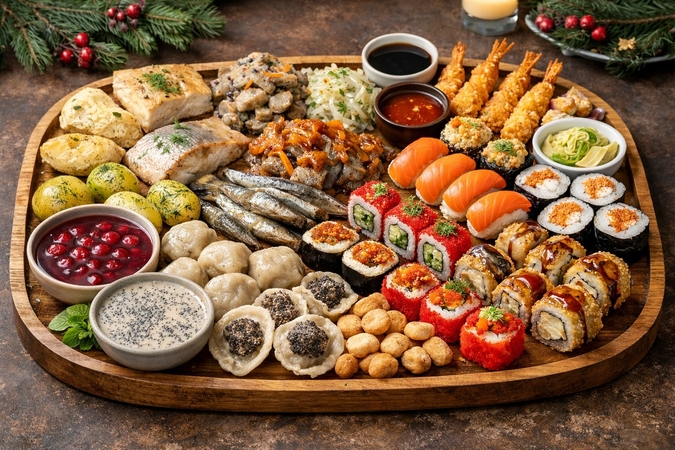 Įvairovė: per šventes dažniausiai renkamasi tradicinius Kūčių patiekalus, vis dėlto kai kurie norėtų kokių nors įspūdingesnių užkandžių.
