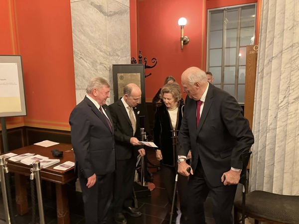 Akimirka: kovą atsiėmęs apdovanojimą, gruodį J. Krėpšta susitiko su Norvegijos karaliumi Haraldu.