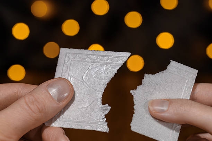 Tradicija: kalėdaičiai nėra įprasta prekė – jie įsigyjami bažnyčiose, o ne parduotuvėse.