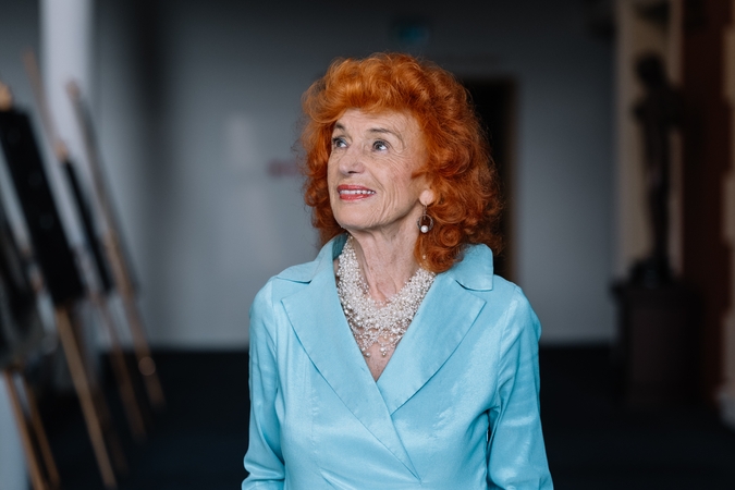 Atminčiai: prieš dvejus metus N. Sabulytė ruošėsi minėti savo 80-metį, tačiau tai padaryti sutrukdė liga.