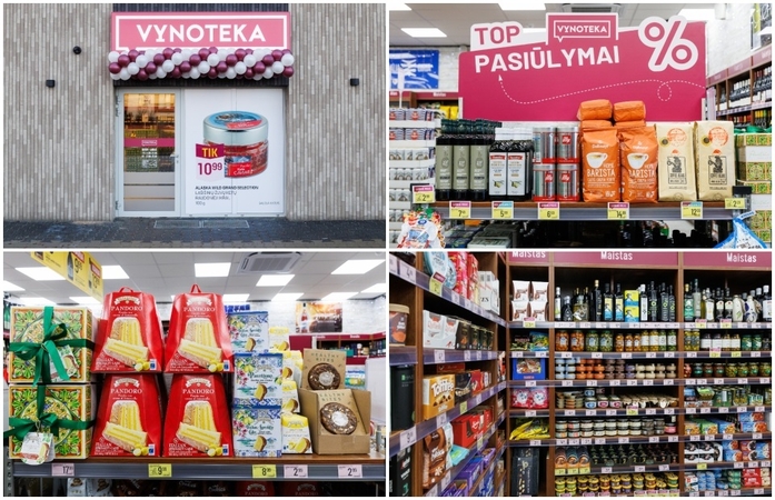 Nauja „Vynoteka“ Vijūkuose: išskirtinis asortimentas ir kasdieniam, ir šventiniam stalui 