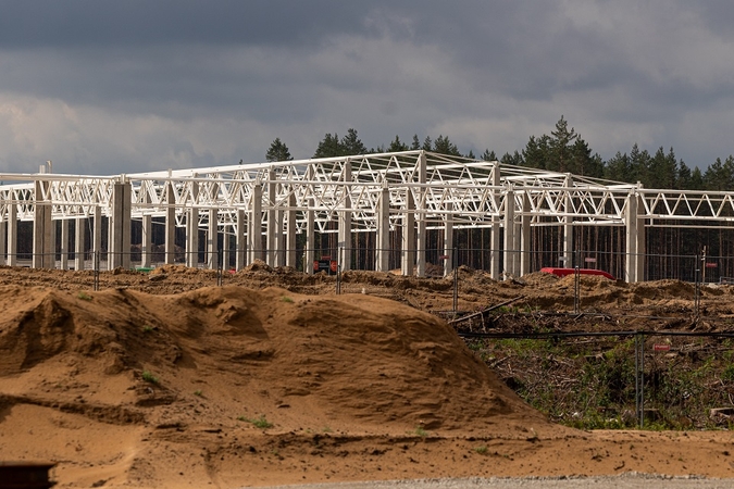  Rūdninkų karinio miestelio (I etapo) statybvietė