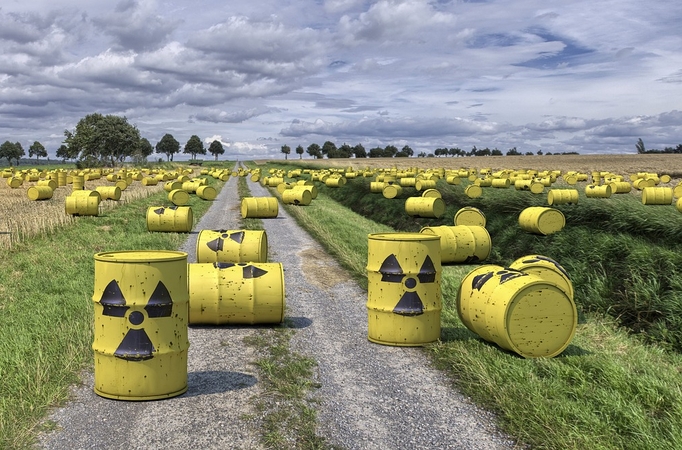 Minskas prašo Lietuvos nuomonės dėl radioaktyviųjų atliekų aikštelės statybos