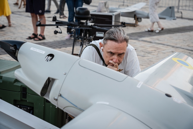 Ukrainos įmonė Vokietijoje pramoniniu mastu gamins kovinius dronus