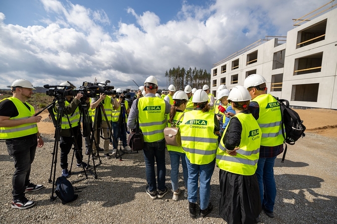 Rūdninkų karinio miestelio statybų pristatymas