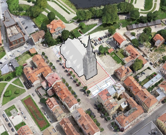 Įvardijo terminą, kada tikimasi atstatyti Klaipėdos Šv. Jono bažnyčios bokštą