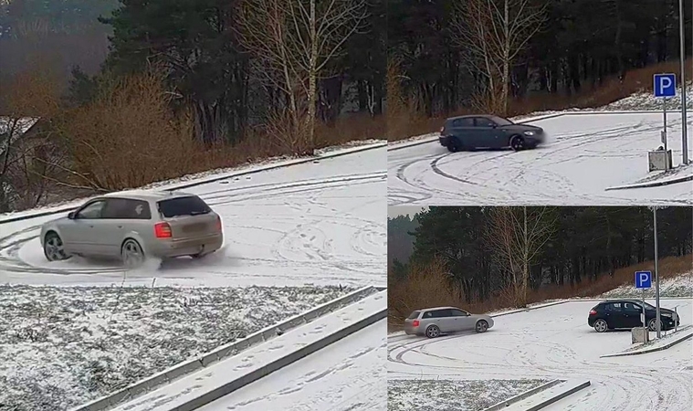 „Driftinęs“ vairuotojas triumfuoja prieš policiją: aš – ne kelių chuliganas