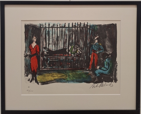 Neemija Arbit Blatas. Litografija. Be pavadinimo.