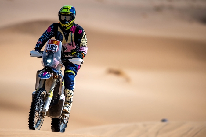 Beveik devynias valandas trasoje užtrukęs Gediminas Šatkus: turėjo išvesti mane kaip aklą kačiuką