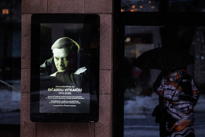 Kaune – atsisveikinimas su Ričardu Vitkaičiu