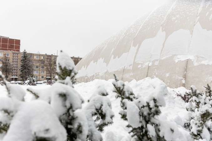 Klaipėdoje už 3 mln. eurų bus statomas pripučiamas futbolo maniežas