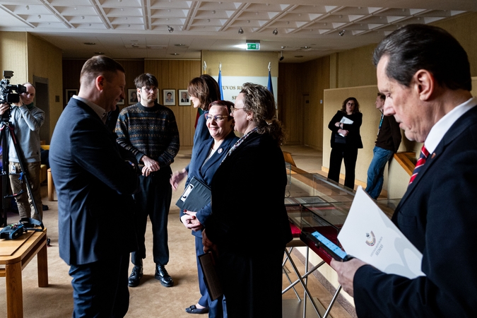Seimo opozicijos atstovų susitikimas su Venecijos komisijos atstovais dėl LRT įstatymo pataisų