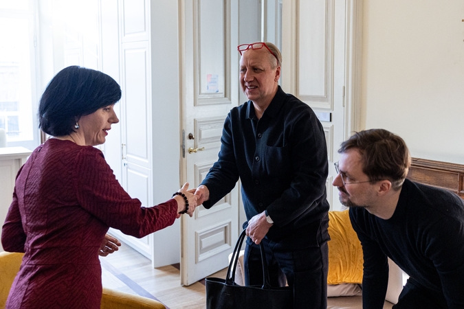 Kultūros ministrė susitiko dėl Venecijos bienalės