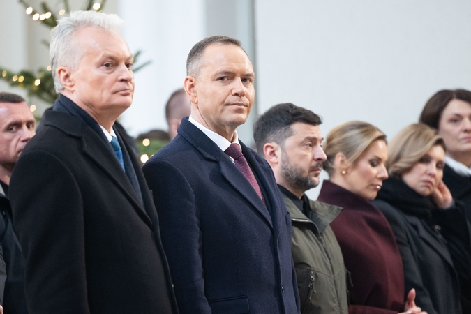 Nausėda: Lietuva karinei paramai Ukrainai jau skyrė 1 mlrd. eurų