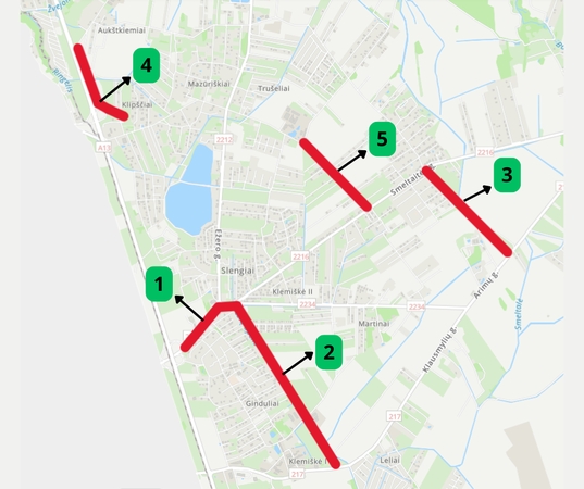 Klaipėdos rajonas tvarkys Sendvario seniūnijos kelius
