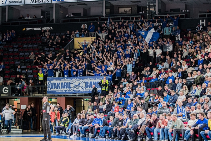 Klaipėdos „Neptūno“ sirgaliai.