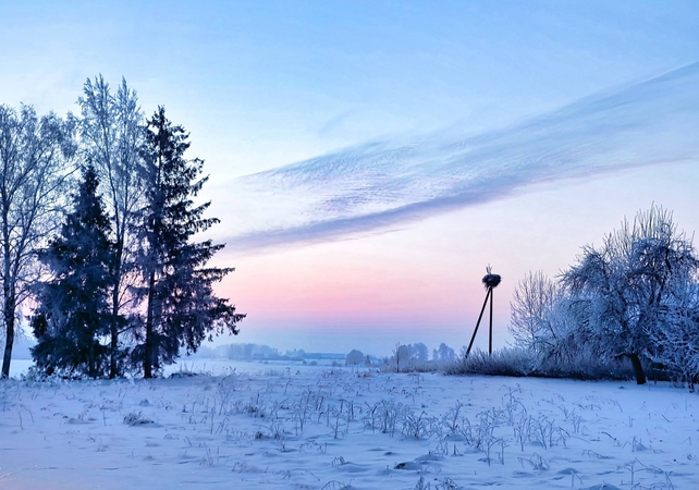 Orai: Lietuvą ir toliau kaustys šaltis
