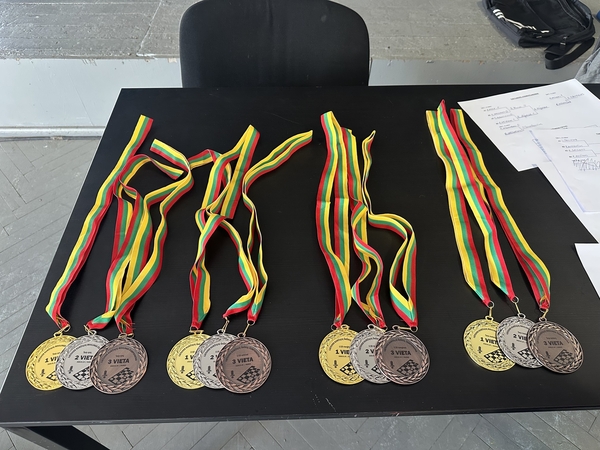 Paskelbti Lietuvos kurčiųjų šaškių čempionato nugalėtojai