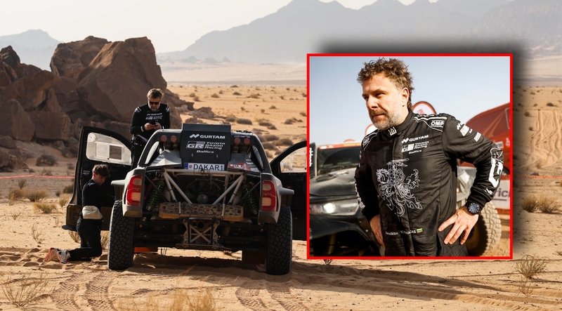 Benediktas Vanagas Dakaro ralyje