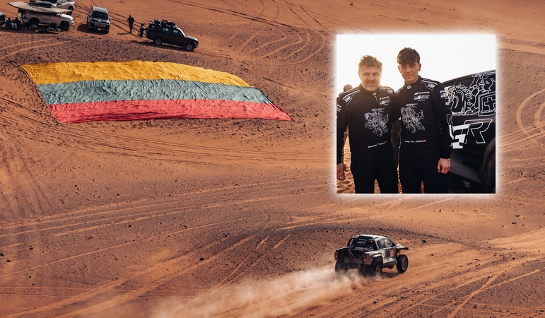 Pirmoji maratono diena Vanagui ir Paliukėnui – prakirstas ratas ir be sankabos