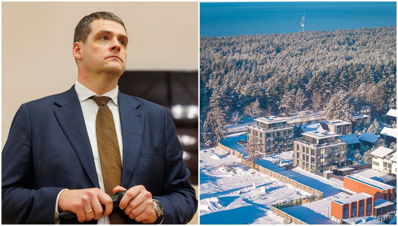 Vieta: naujasis politiko pirkinys – prestižinėje Palangos vietoje, netoli jūros.