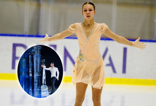 Prieš olimpinį startą – palaikanti čiuožėjo Reklio žinutė Variakojytei: tu esi šio sporto princesė