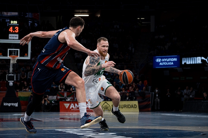 Eurolyga: Vitorijos „Baskonia“ – Kauno „Žalgiris“ 102:91