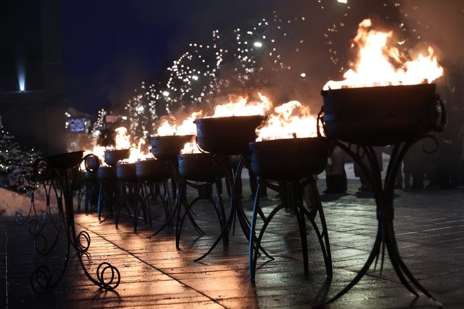 Laisvės laužai Kaune kaitriai liepsnoja ir po 35 metų